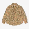 Explorer Shirt Jacket - Brown Polyester Leopard Print