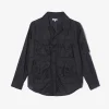 Explorer Shirt Jacket - Dk. Navy Nylon Micro Ripstop