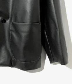 EZ Jacket - Black - Synthetic Leather