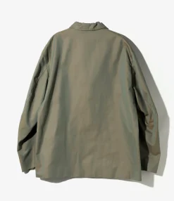 EZ Jacket - Olive - Cotton Gabardine