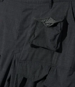 FA Pant - Charcoal Tropical Wool
