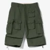 FA Short - Nepenthes Special - Olive Cotton Reverse Sateen