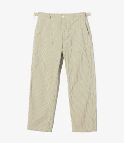 Fatigue Pant - Navy/Natural Cotton Seersucker