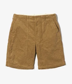 Fatigue Short - Khaki 14W Corduroy