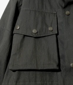 Field Coat - Black - C/N Oxford Cloth