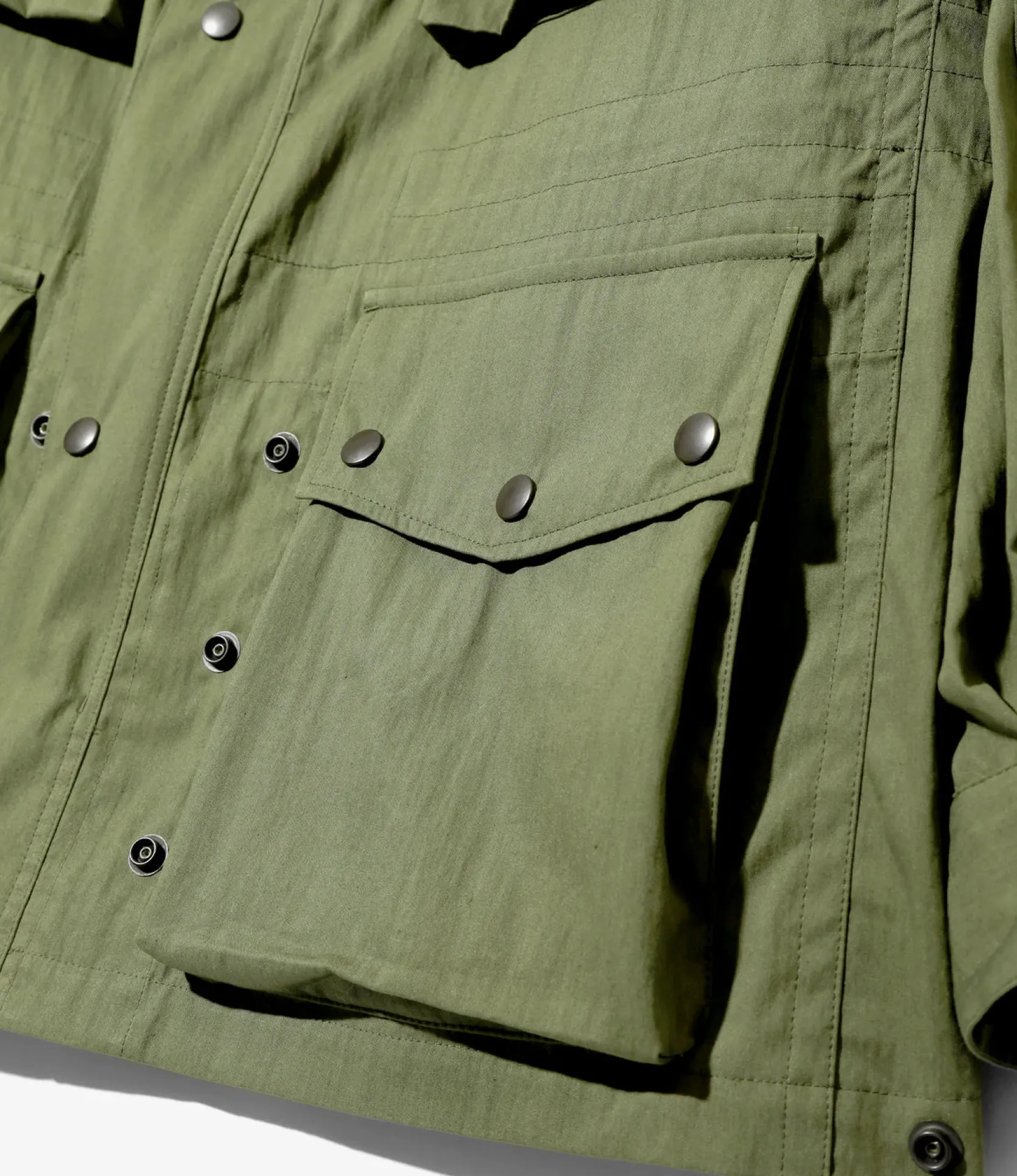 Field Coat - Olive - C/N Oxford Cloth