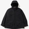 Field Parka - Black Nylon 3 Layer Cloth