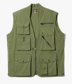 Field Vest - Olive - C/N Oxford Cloth