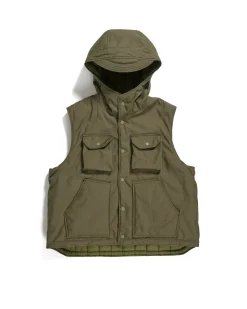 Field Vest - Olive CP Weather Poplin