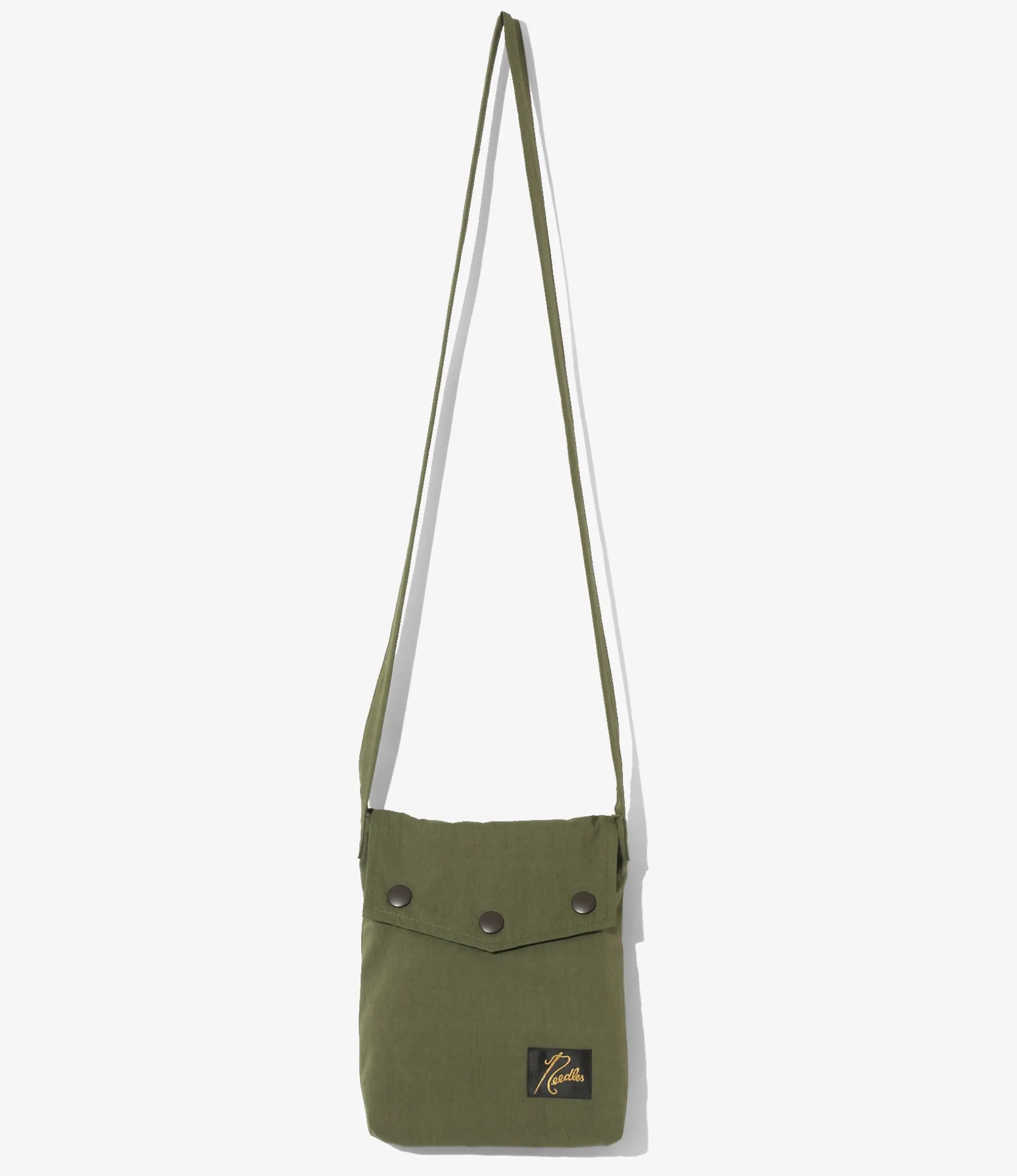 Flapped Bag - Olive - C/N Oxford