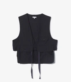 Fowl Vest - Dk. Navy Tropical Wool