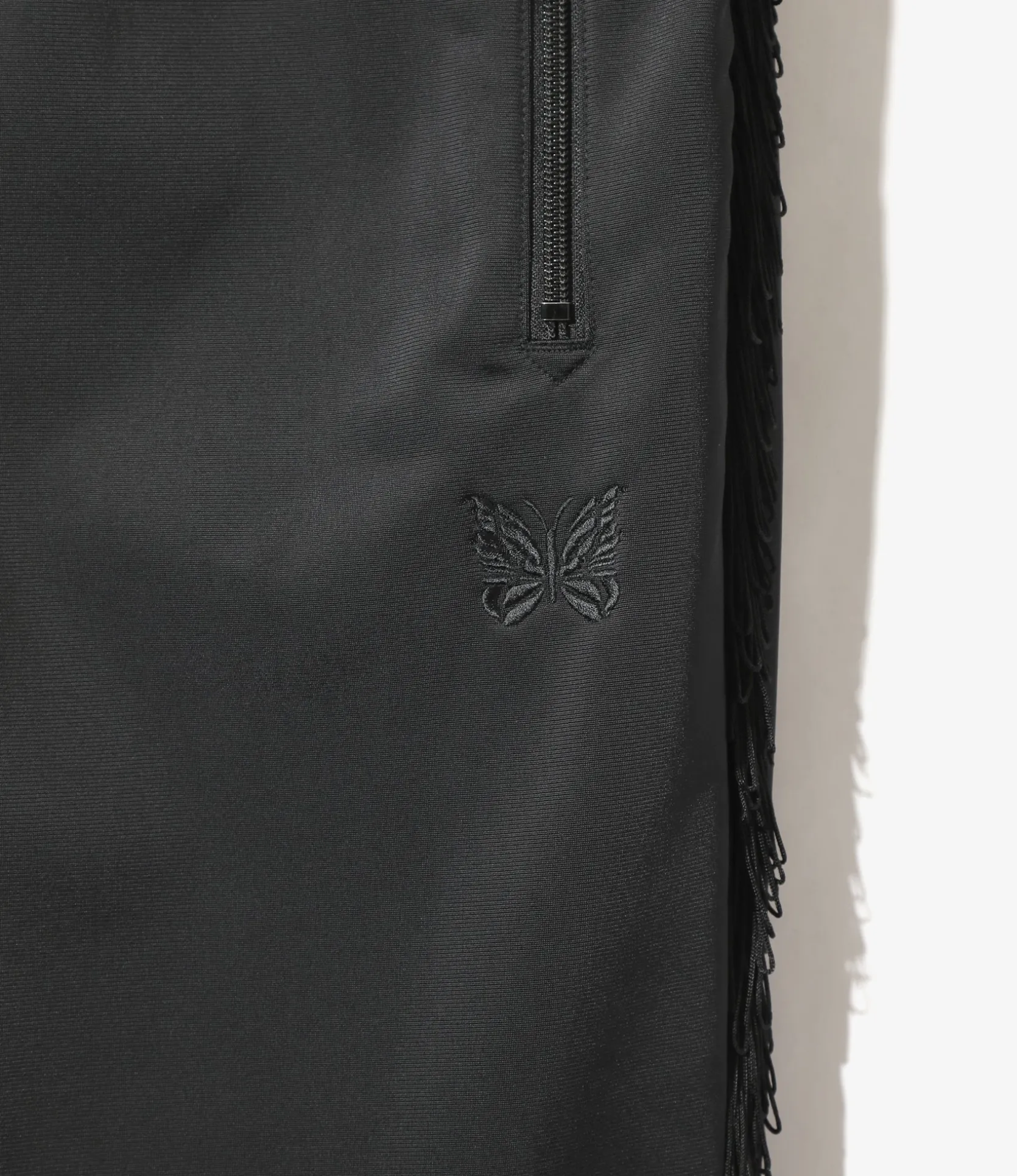Fringe Boot-Cut Track Pant - Black - PE/TA Bright Jersey