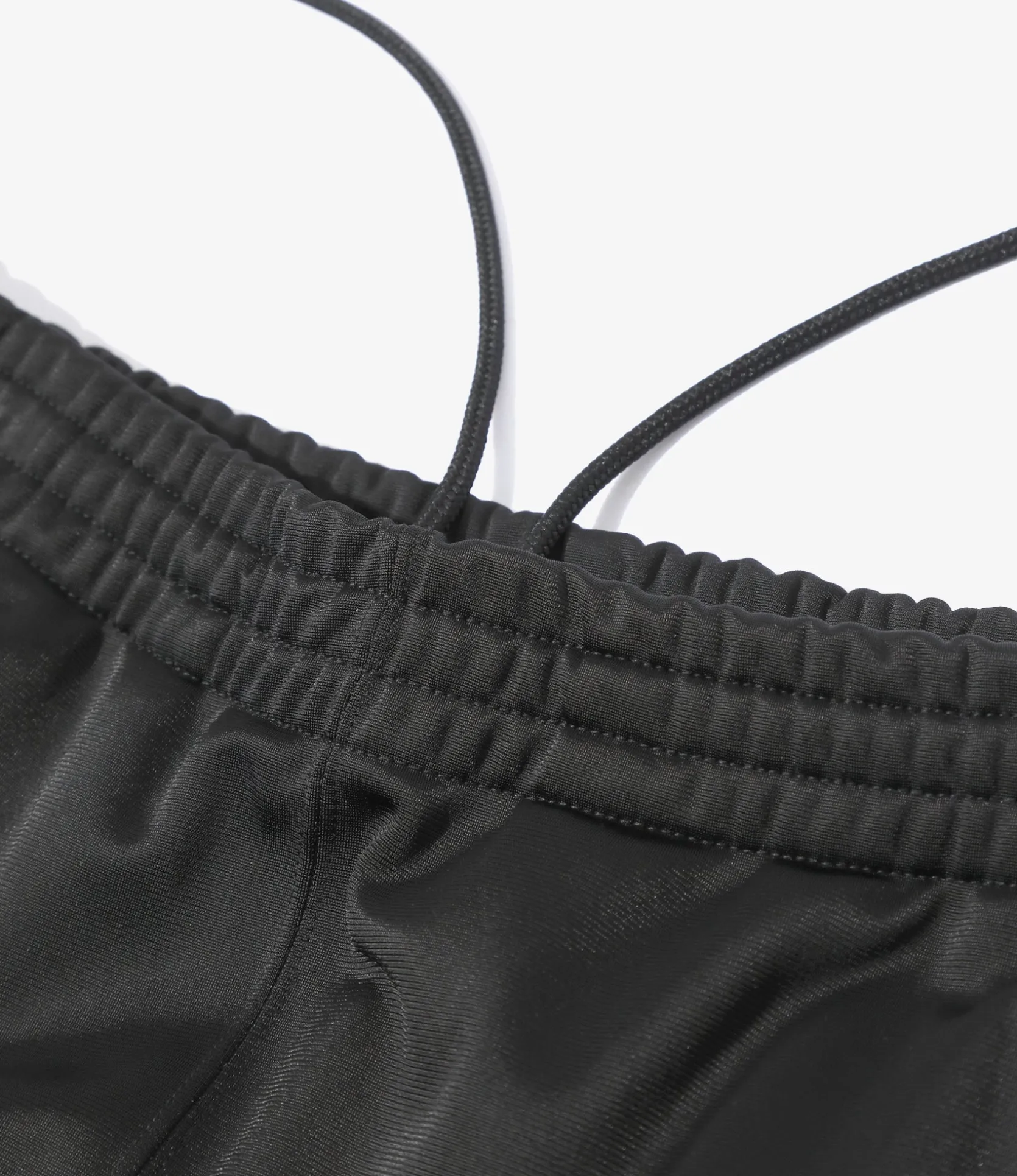 Fringe Boot-Cut Track Pant - Black - PE/TA Bright Jersey