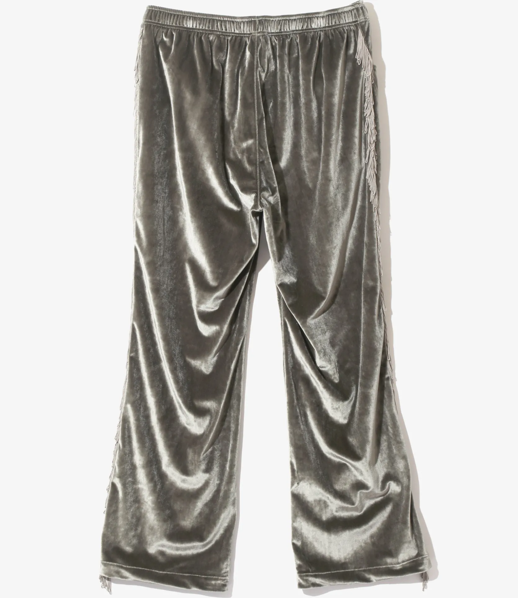 Fringe String Easy Pant - Charcoal - TA/PE Velour