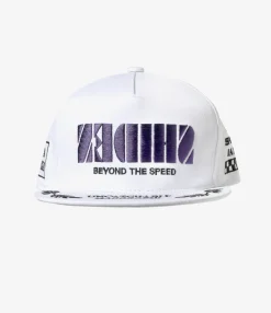 F.V. Racing Cap - White - Cotton Twill