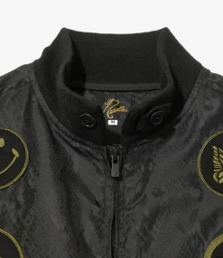 G-8 Jacket - Black - Python Jacquard Sateen