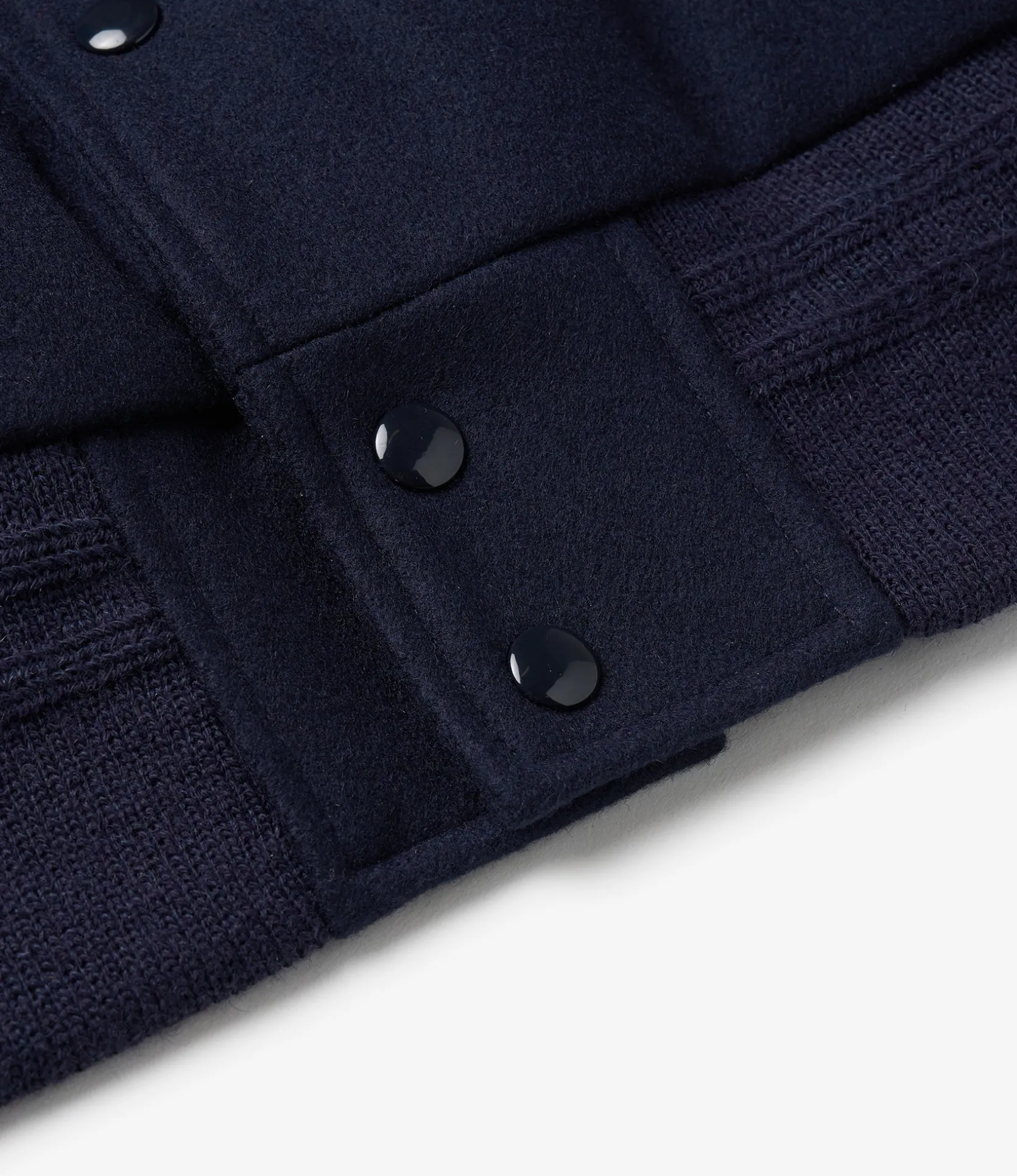 GDP x Golden Bear Varsity Jacket - Navy/Cream
