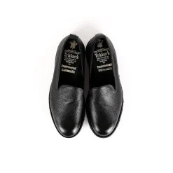 Golf Loafer - Black Scotch Grain