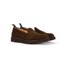 Golf Loafer - Chocolate Suede