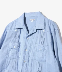 Guayabera Shirt - Lt. Blue CL Solid