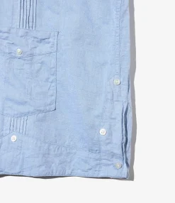 Guayabera Shirt - Lt. Blue CL Solid