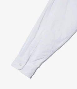 Guayabera Shirt - White Handkerchief Linen