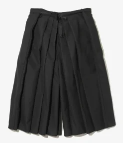 Hakama Pant - Black - Wool Python Jacquard