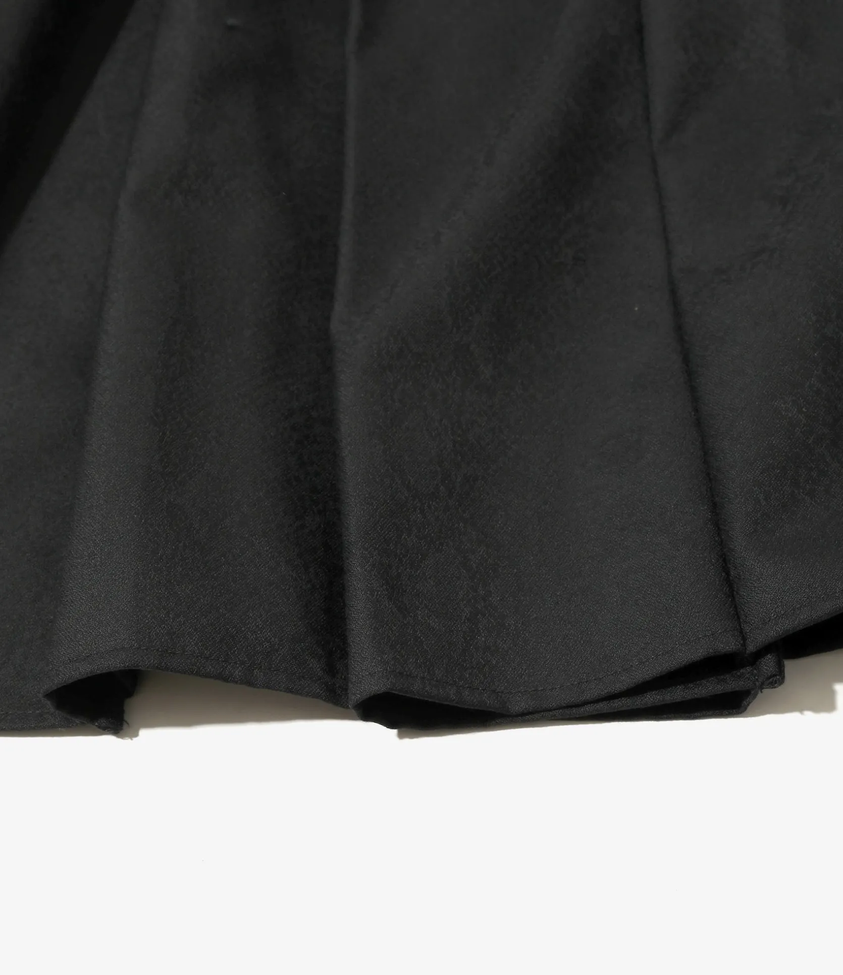 Hakama Pant - Black - Wool Python Jacquard