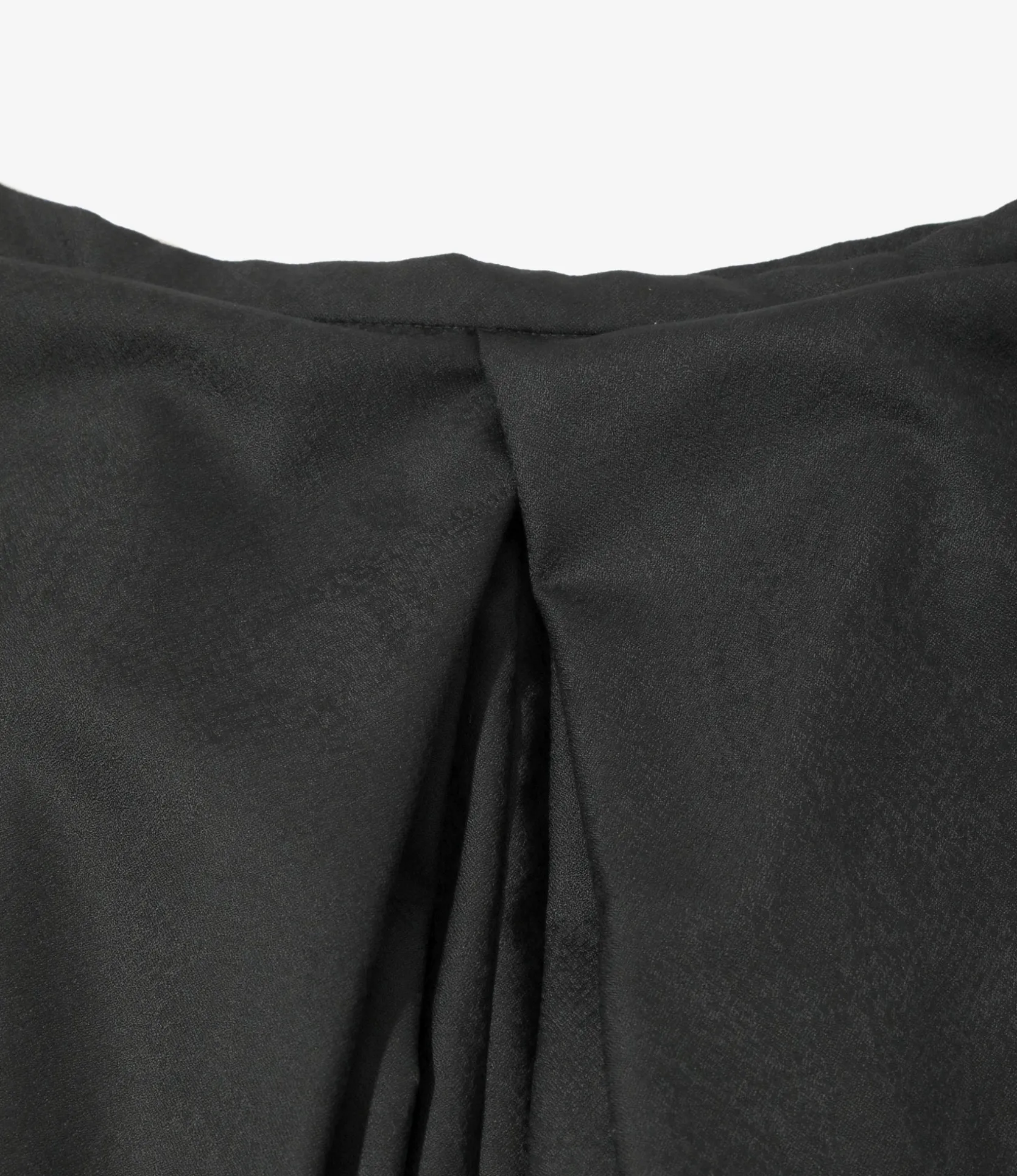 Hakama Pant - Black - Wool Python Jacquard