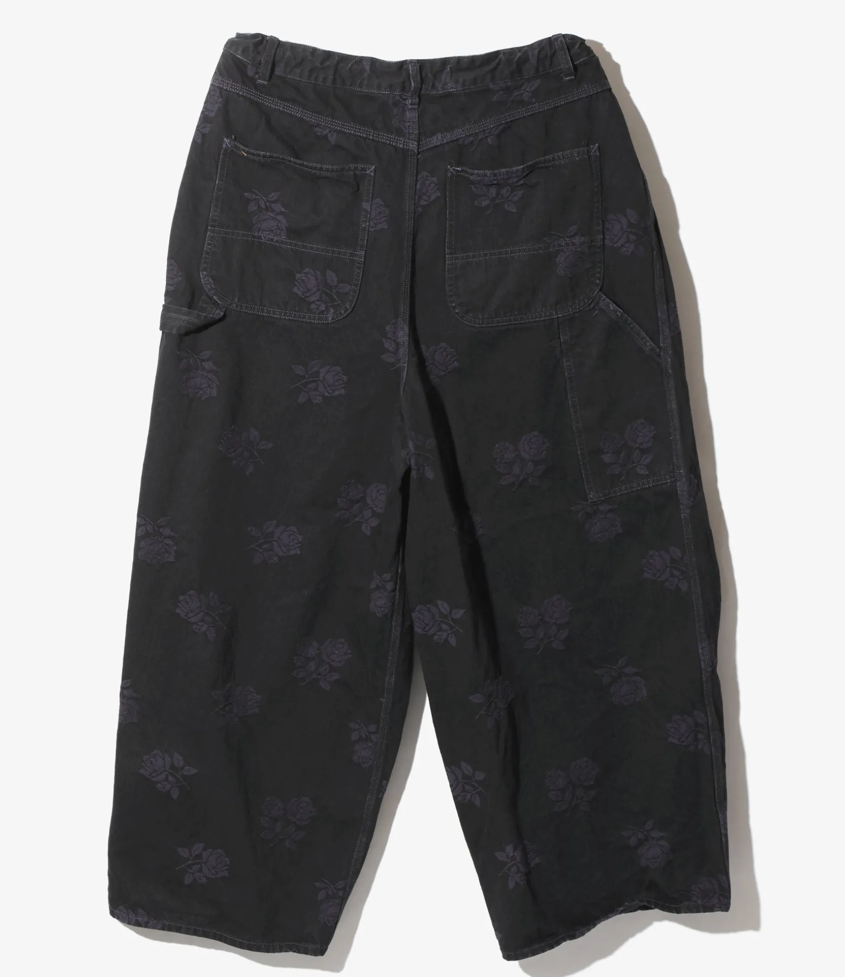 H.D. Pant - Black - Painter / 10oz Denim / Rose Jq.