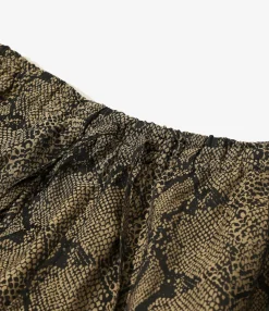 H.D. Pant - Brown - PE/C Python Jacquard