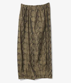 H.D. Pant - Brown - PE/C Python Jacquard