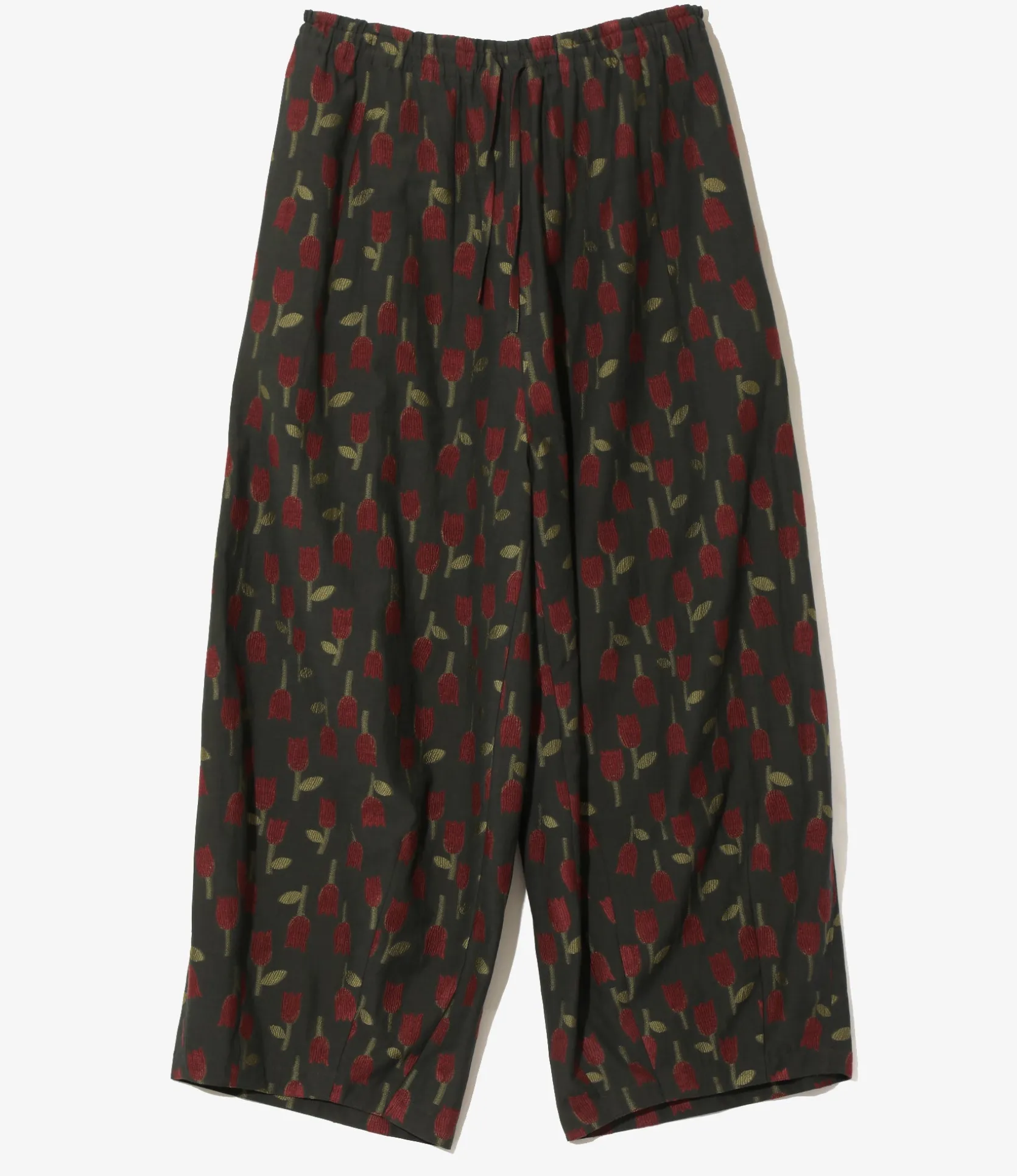 H.D. Pant - Charcoal - R/W Tulip Jacquard