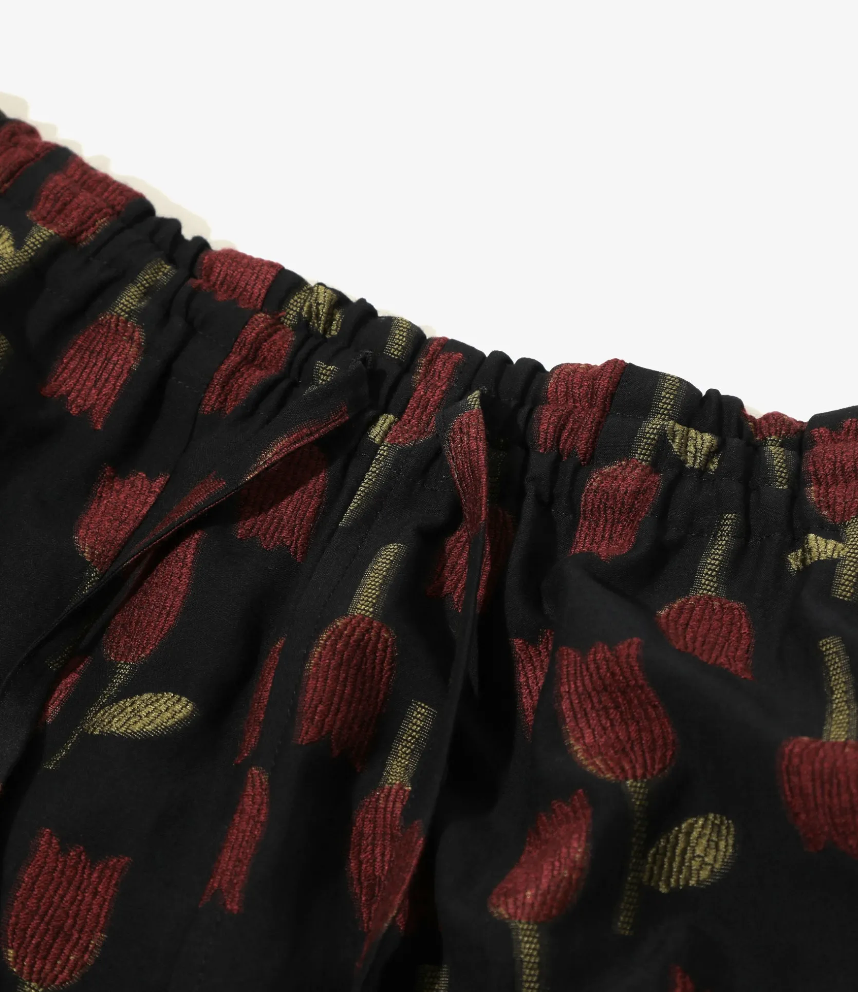 H.D. Pant - Dk. Navy - R/W Tulip Jacquard