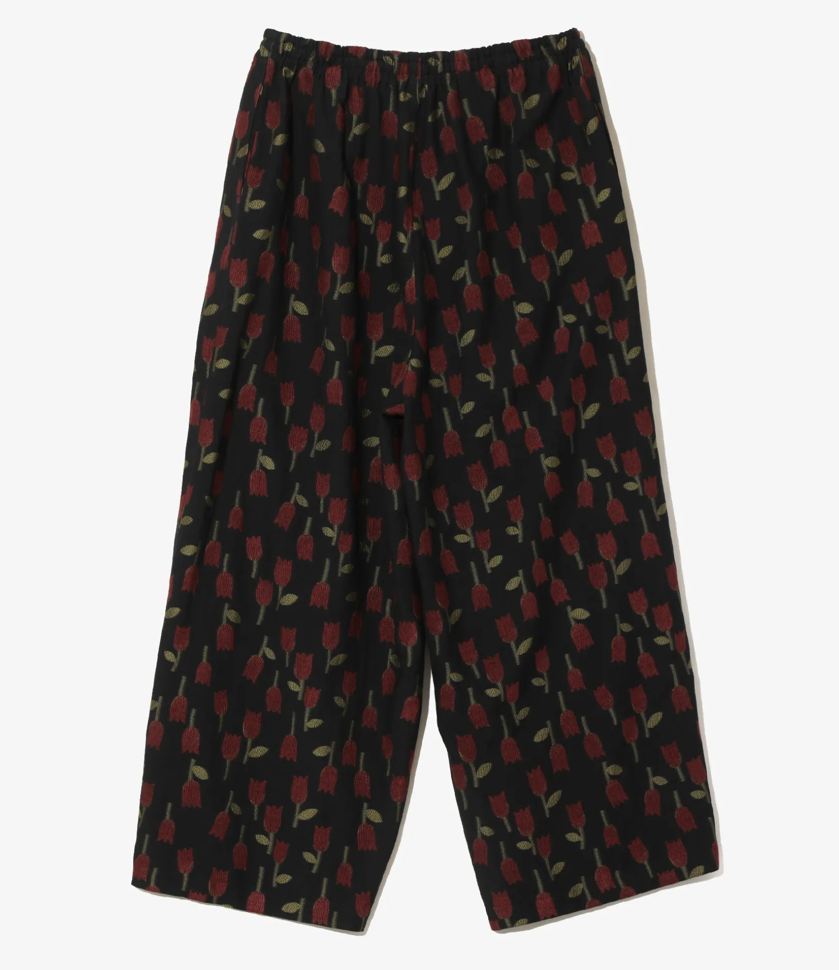 H.D. Pant - Dk. Navy - R/W Tulip Jacquard
