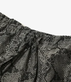 H.D. Pant - Grey - PE/C Python Jacquard