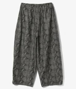 H.D. Pant - Grey - PE/C Python Jacquard