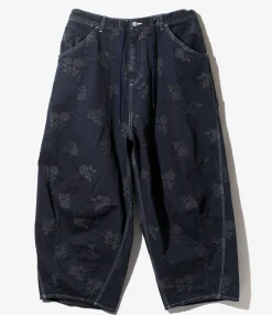 H.D. Pant - Indigo - Painter / 10oz Denim / Rose Jq.