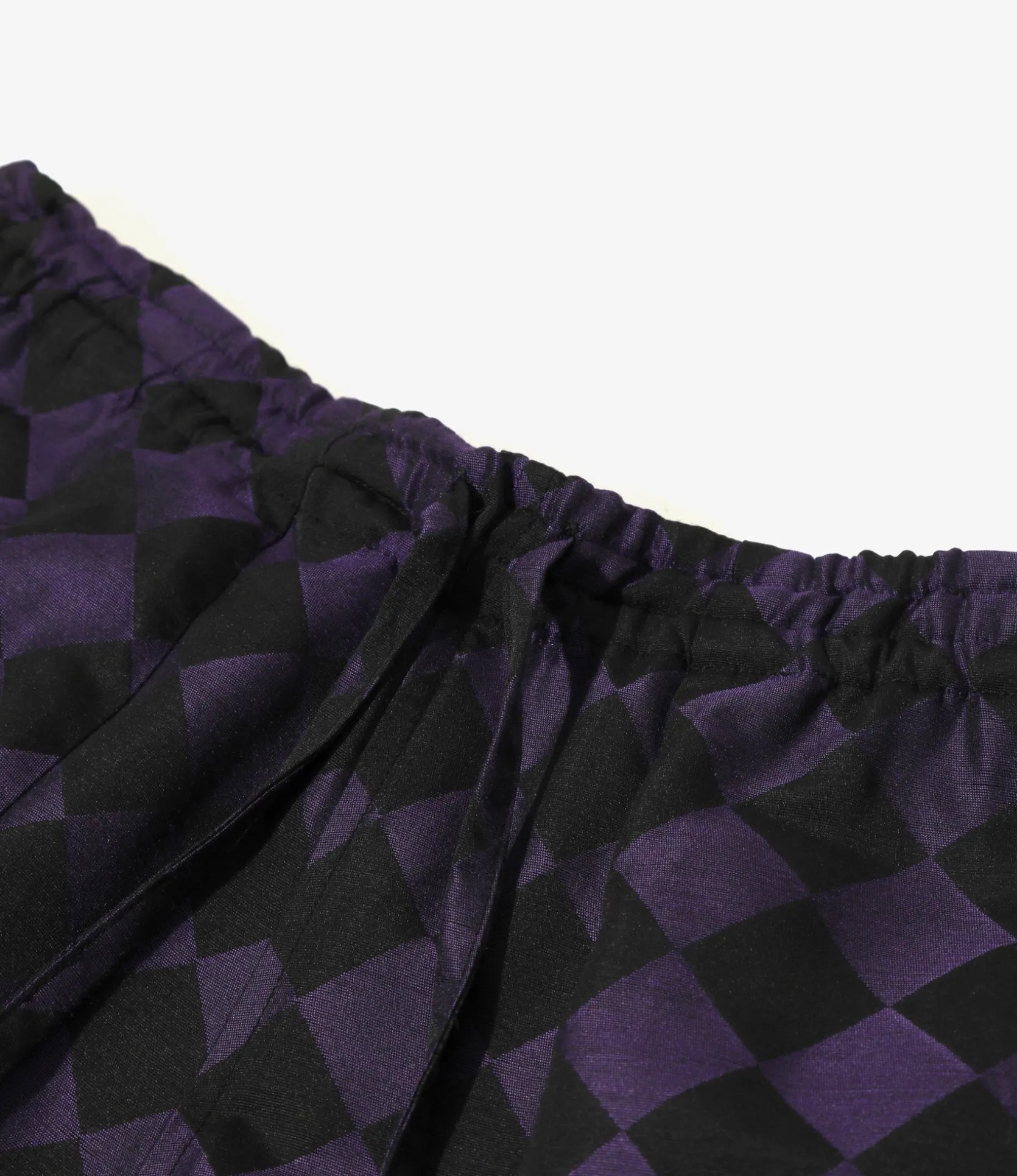 H.D. Pant - Purple / Black - PE/R Argyle Jacquard