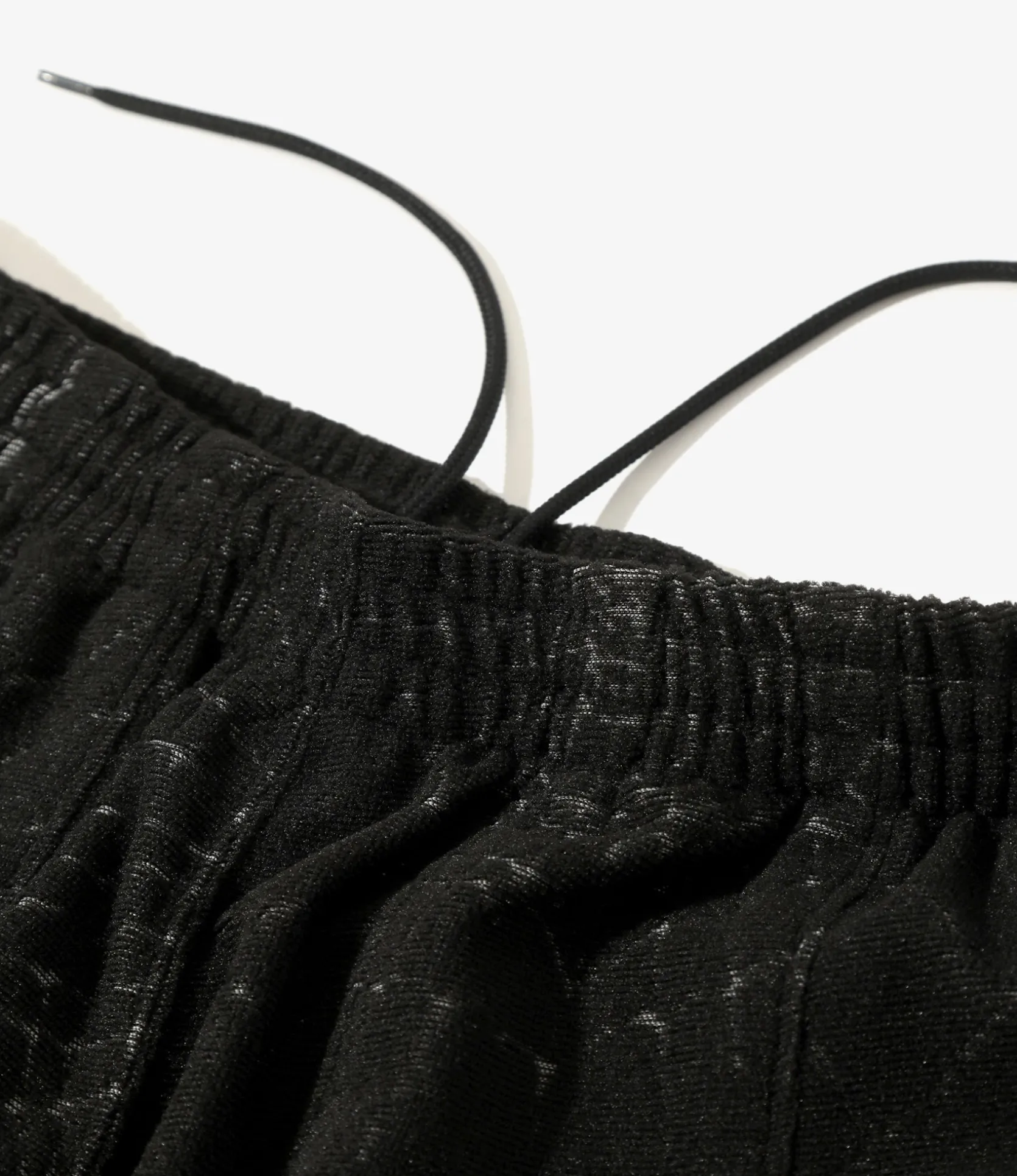 H.D. Track Pant - Black - Pile Jacquard / Spider Web