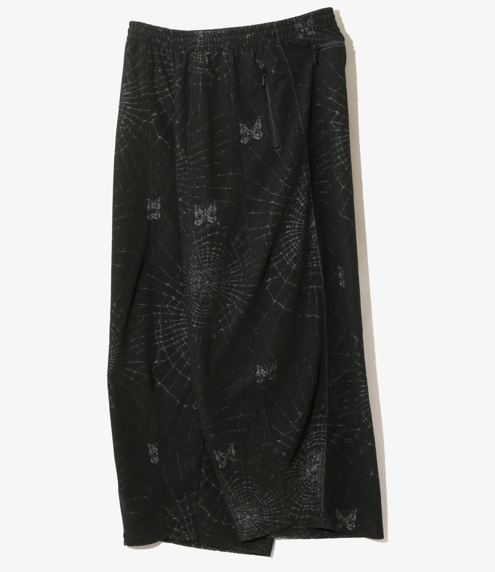 H.D. Track Pant - Black - Pile Jacquard / Spider Web