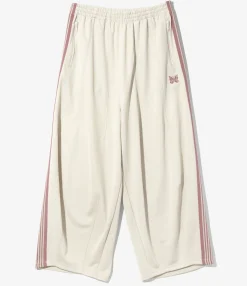 H.D. Track Pant - Ivory - Poly Smooth