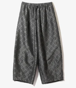 H.D.P. Pant - Charcoal - W/PE Ornament Jq.