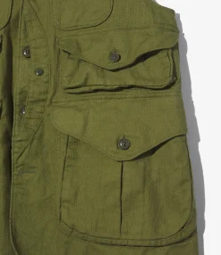 Hunting Jacket - Olive CL Java Cloth