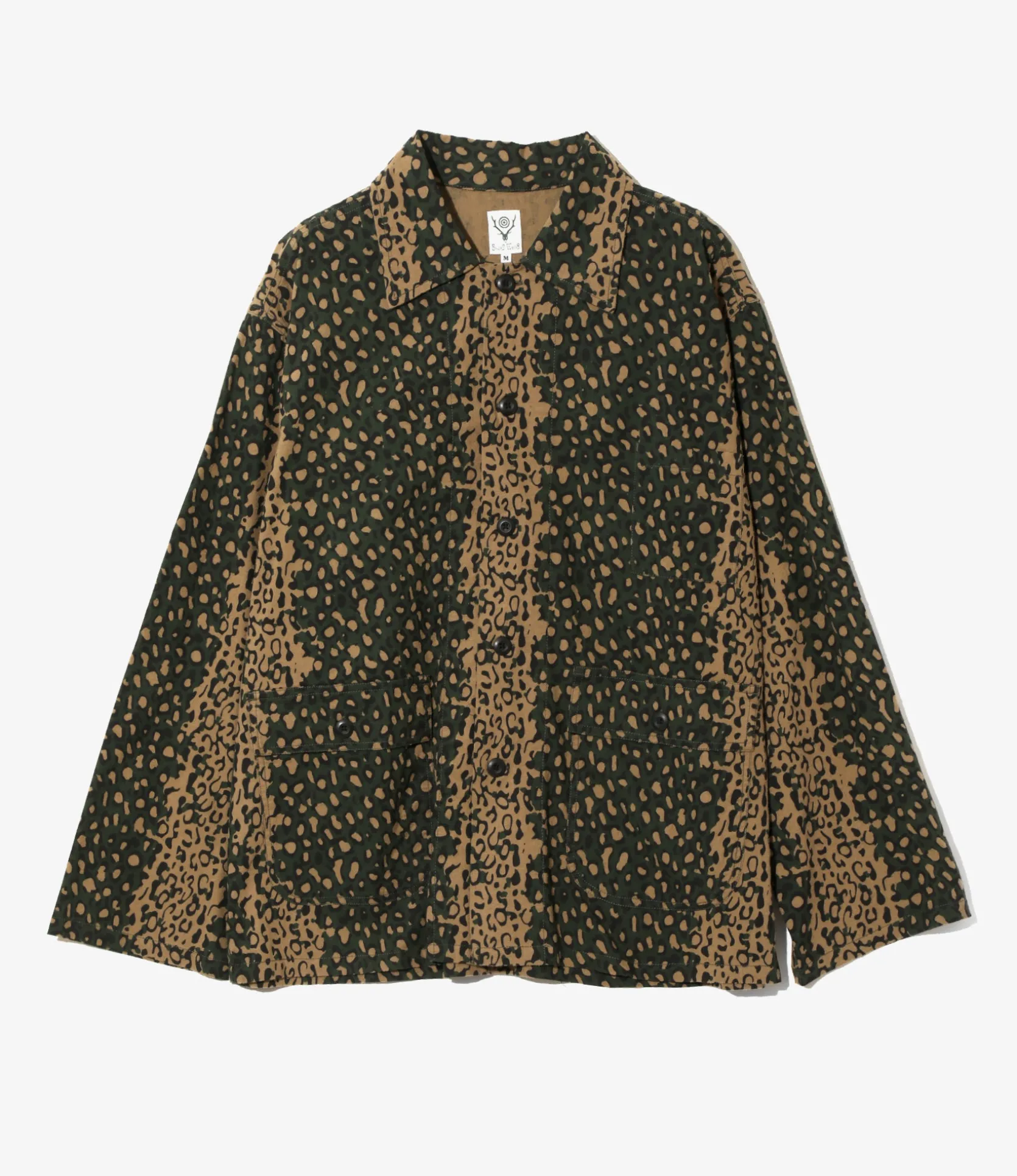 Hunting Shirt - Leopard - Cotton Flannel Printed
