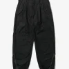 IAC Pant - Black Cotton Brushed Herringbone