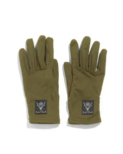 Inner Glove - Olive - Poly Fleece