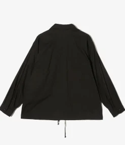 Jumper Shirt - Black Kona Cotton