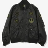 L2-B Jacket - Black - Papillon Jacquard Sateen