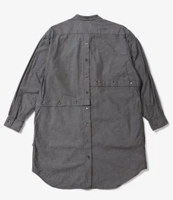 LB Shirt - Grey Cotton Chambray